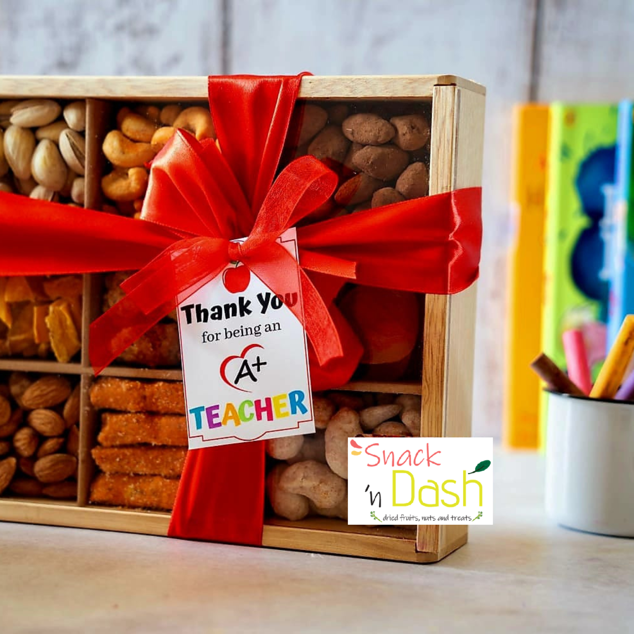 Wooden Teacher Gift Boxes