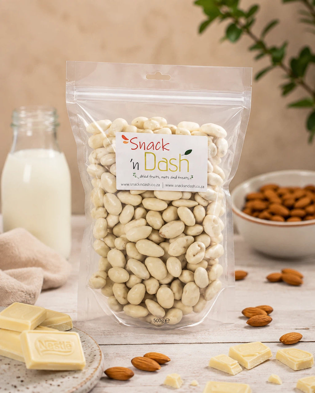 Milky Bar Coated Almonds