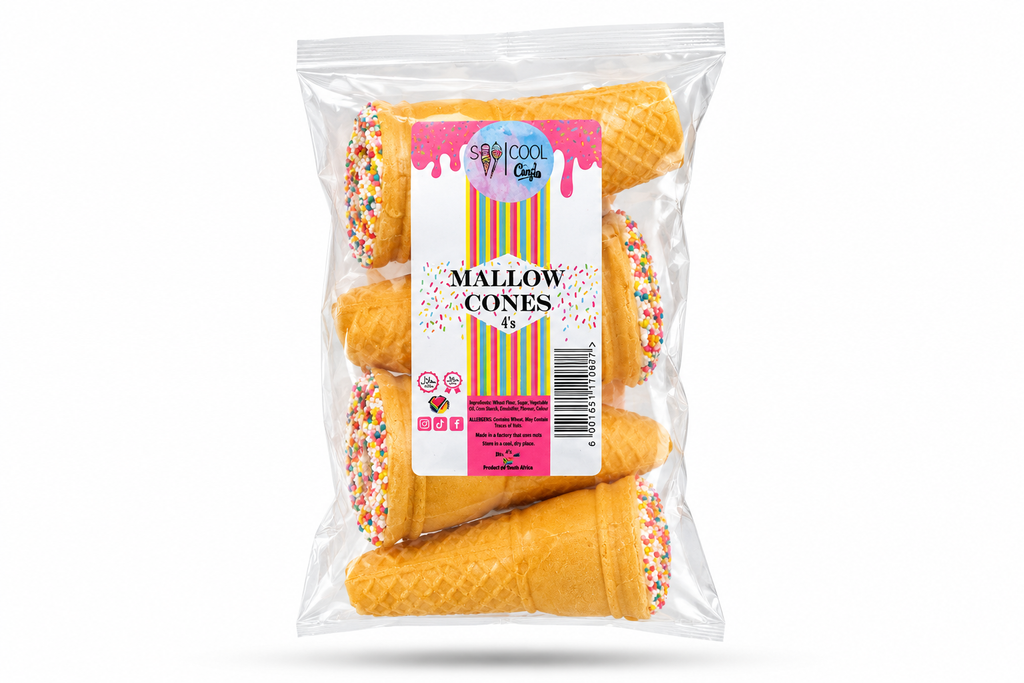 Marshmallows Cones