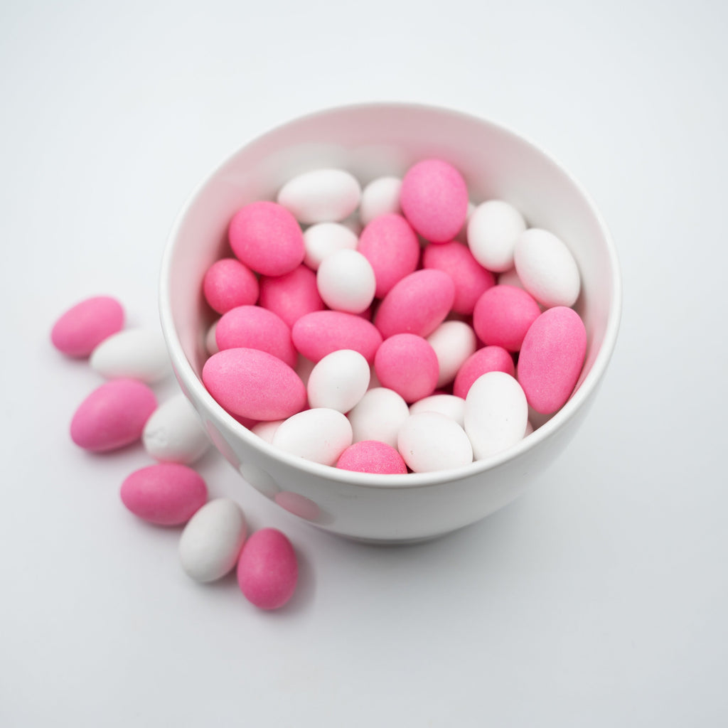 Pink and White Peanuts
