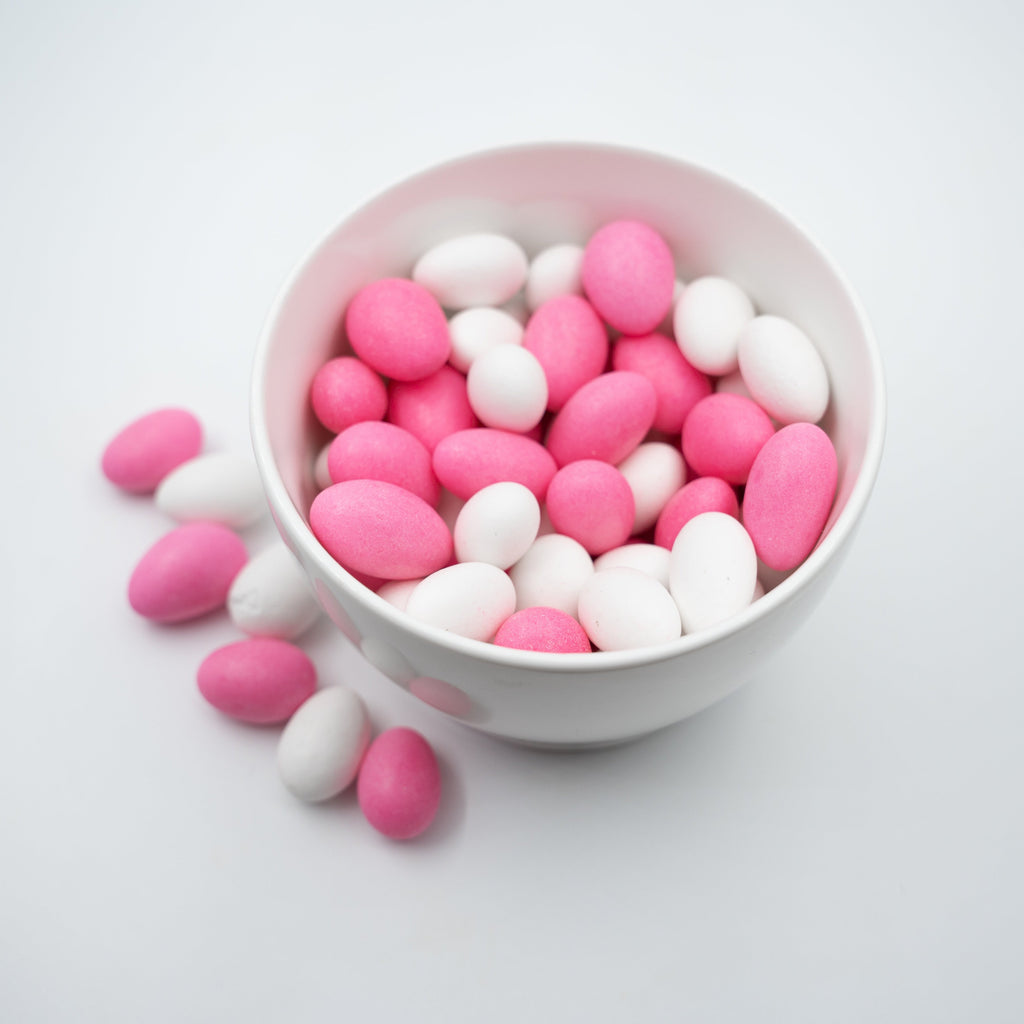 Pink and White Peanuts