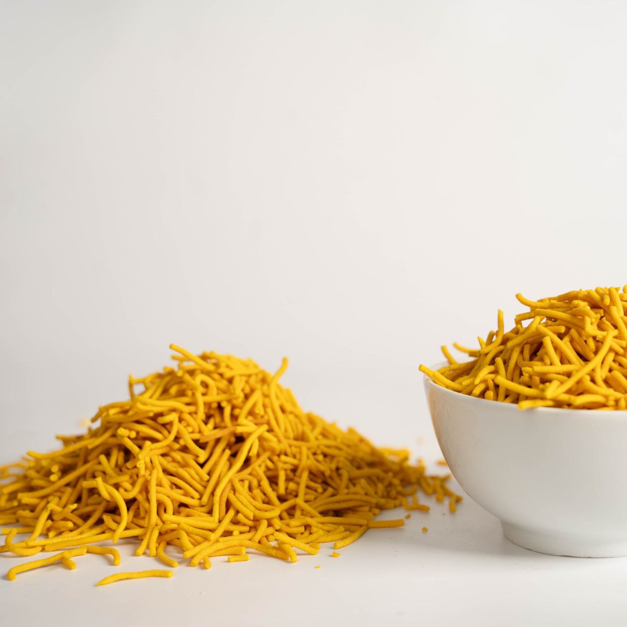 Sev only... No Nuts (gram flour fried noodles) (250g)